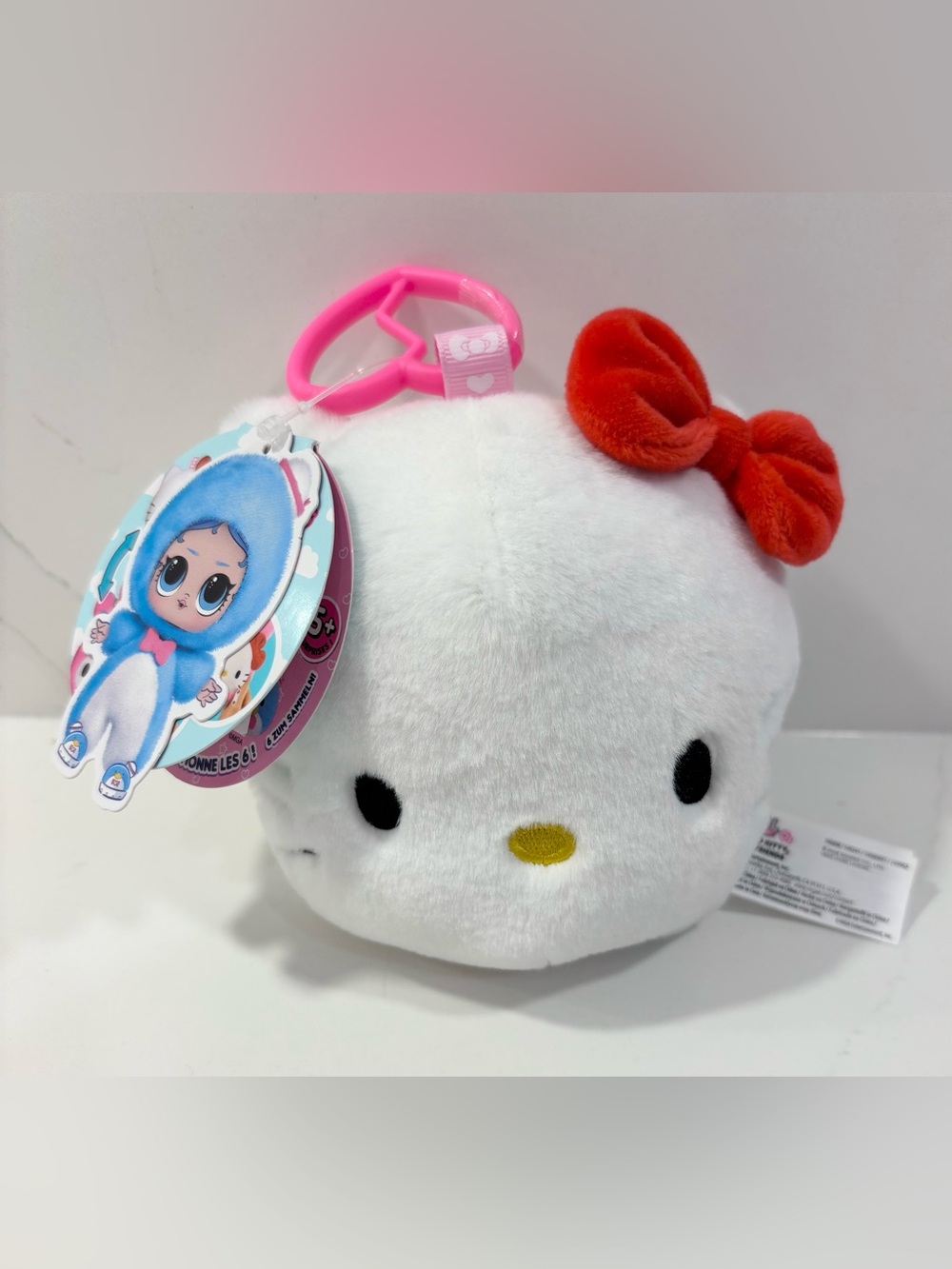 NWT LOL Surprise x Hello Kitty My Melody Reversible Plush, Sailor Tuxedo Sam